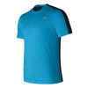 T-shirt à manches courtes homme New Balance MT73061MLE Bleu