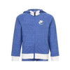 Sweat à capuche enfant Nike 842-B9A Bleu Blanc