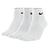 Chaussettes Nike 3PPK Lightweight Quarter Homme Blanc (3 Paires)