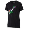 T shirt à manches courtes Enfant Nike AR5089 010 Noir (Taille xl)