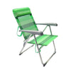 Chaise Pliante avec Repose-Tête 111180 Vert (63 X 58 x 96 cm)