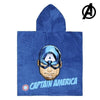Serviette poncho avec capuche Captain America The Avengers 74171