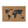 Carte du Monde Pour Post-it